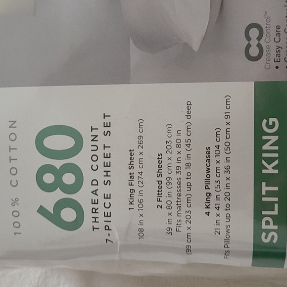 Kirkland Signature Bedding Kirkland Signature King Size Sheet Set Poshmark
